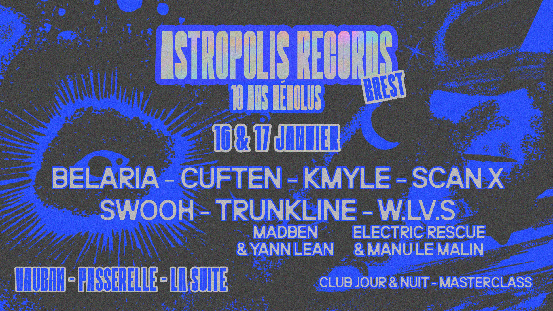 Astropolis Records - 10 Ans Révolus - Brest