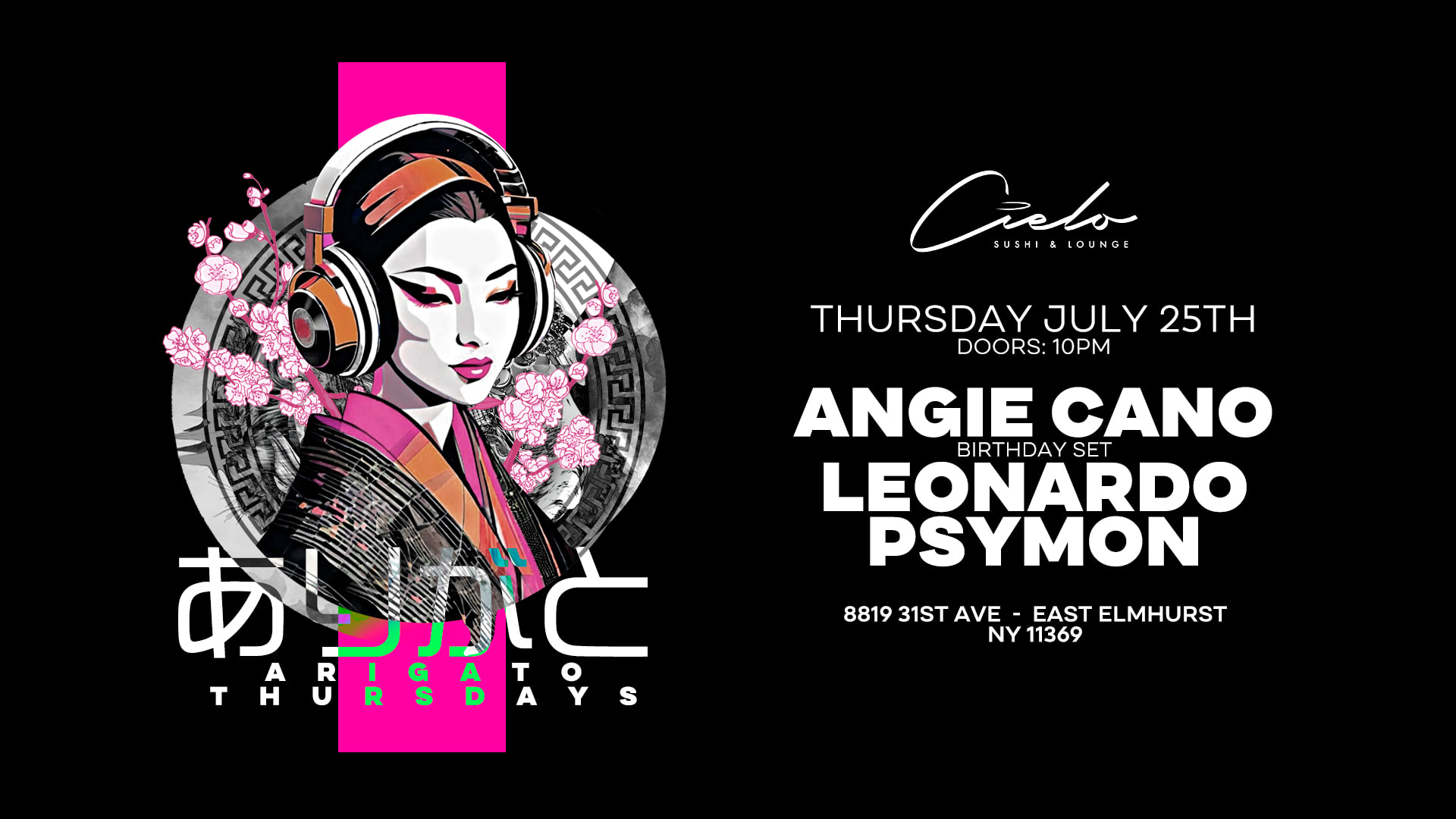 Arigato Thursday W/ Angie Cano, Leonardo & Psymon