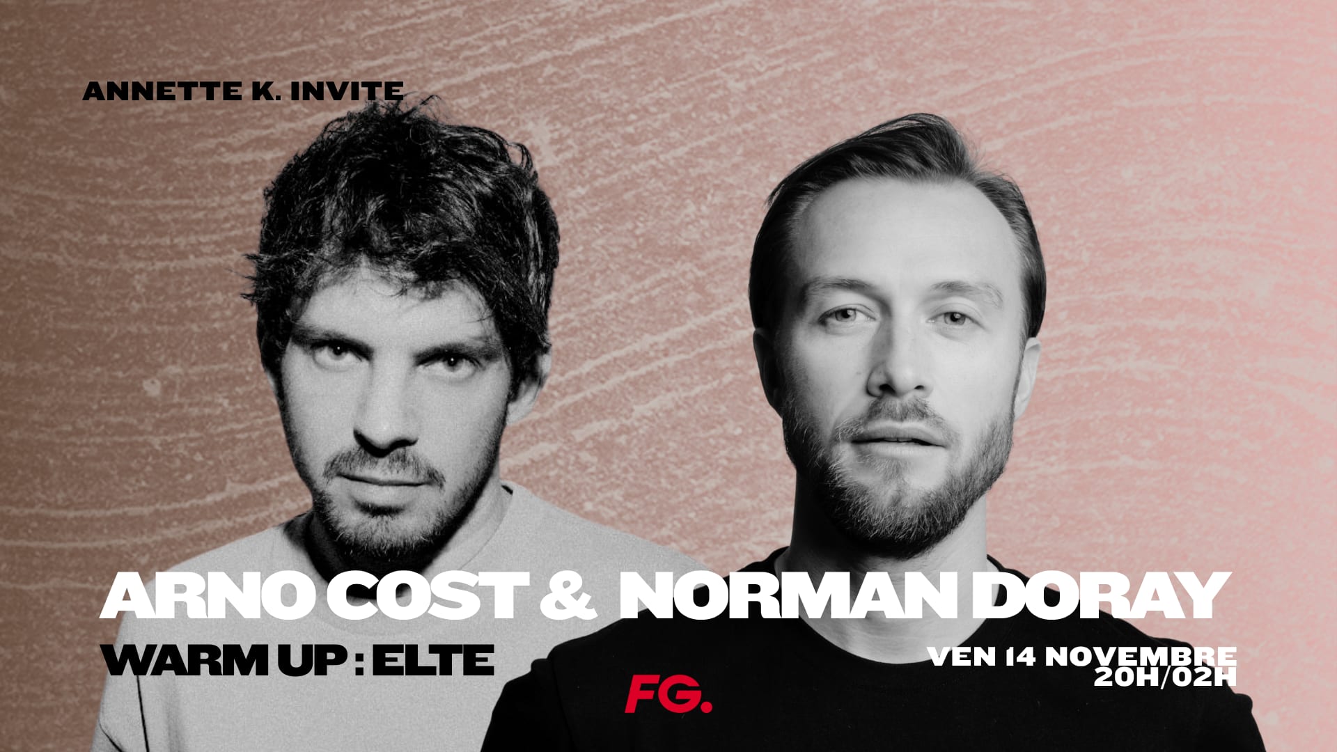 Annette K. Invite : Arno Cost & Norman Doray