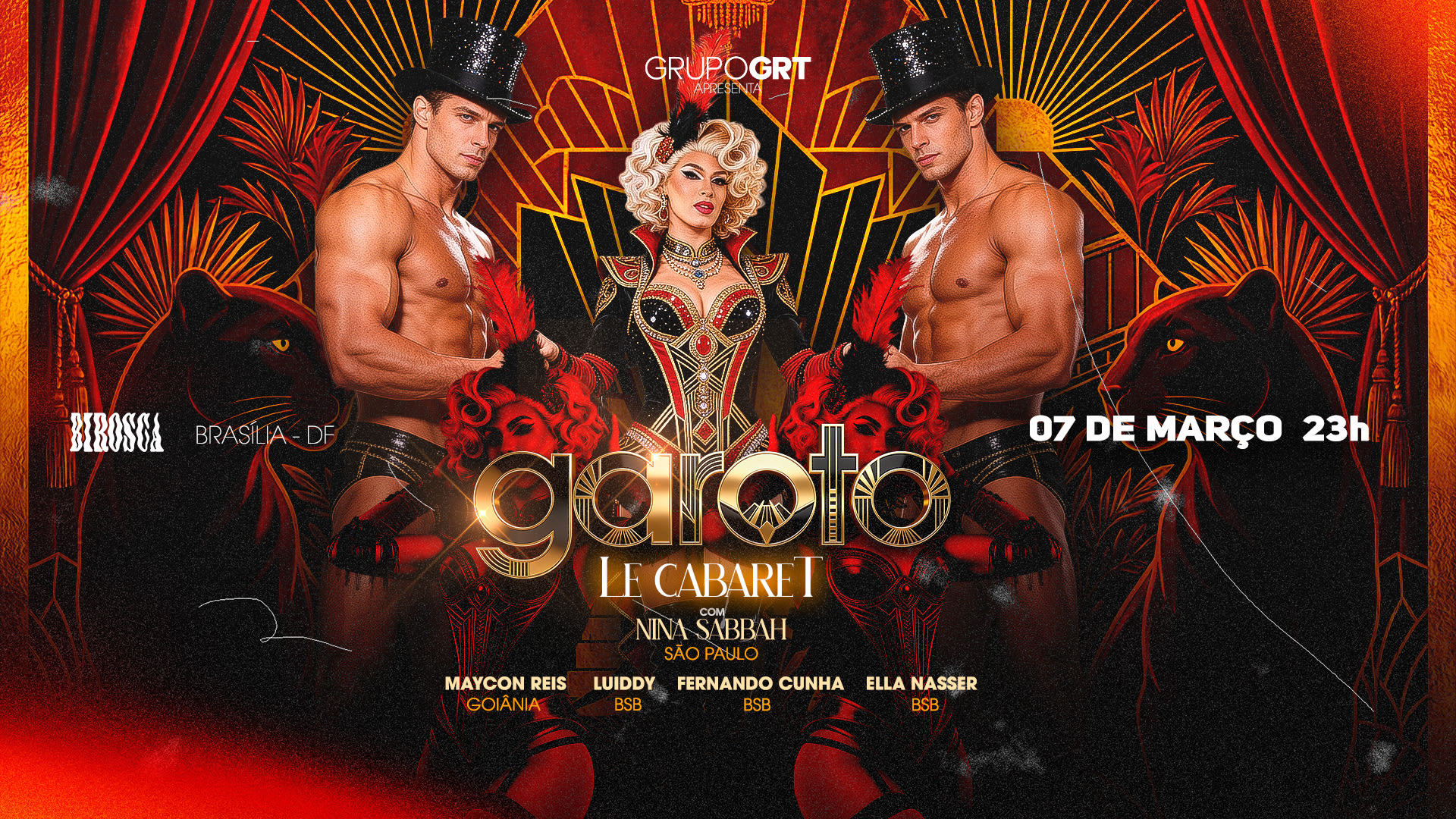 07/03: Garoto Le Cabaret Com Nina Sabbah