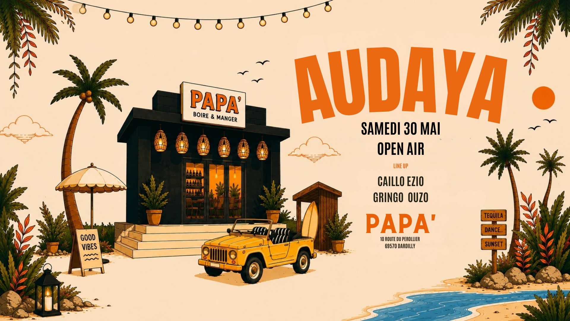 Audaya - Open Air Chez Papa'