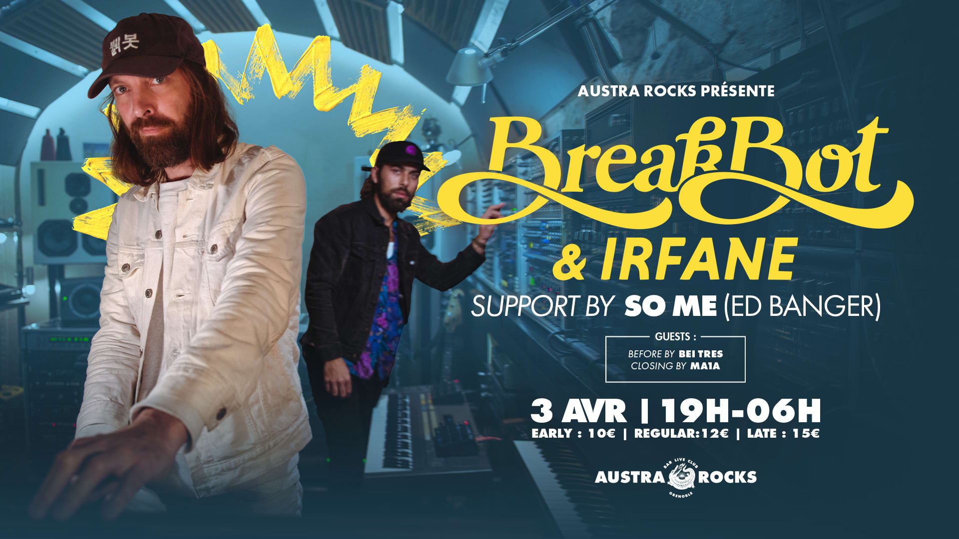 Breakbot & Irfane (Dj Set) + So Me (Ed Banger) + Guests