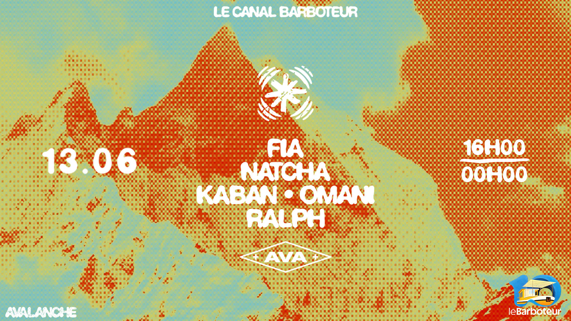 Open Air Avalanche W/Fia & Natcha - Canal Barboteur