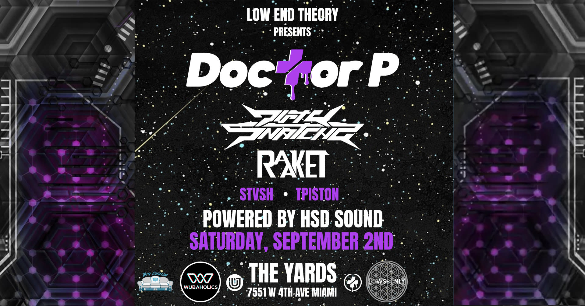 Low End Theory Presents: Doctor P @ The Yards Miami (18+)