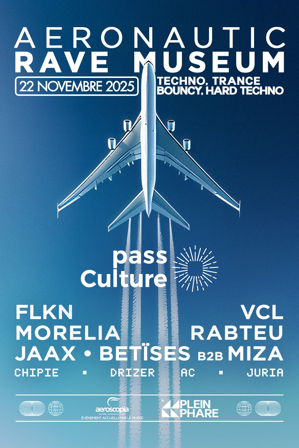 Aeronautic Rave Museum X Plein Phare (Aeroscopia)