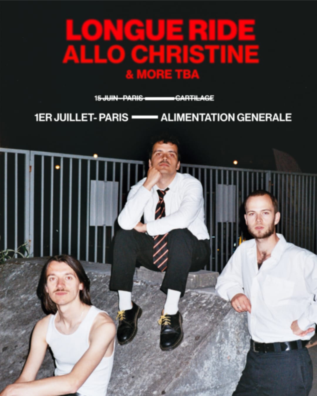 Longue Ride, Allo Christine, Tba