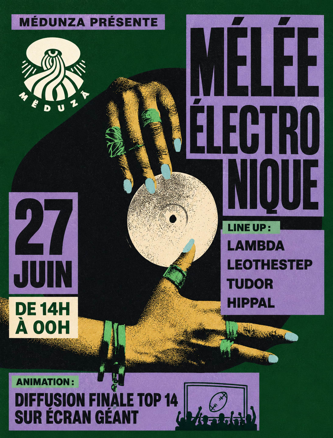 Më.Du.Zã Présente La Mêlée Électronique
