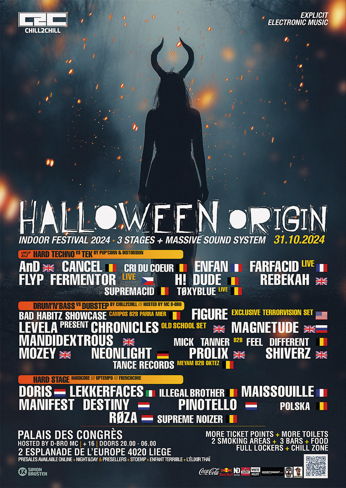 Chill2chill Halloween Origin Indoor Festival 2024