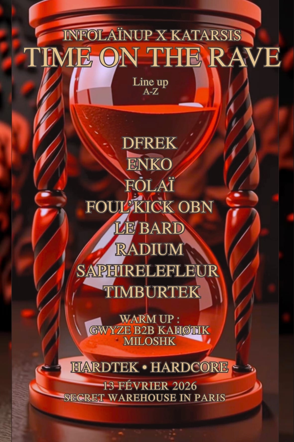 Time On The Rave Present : Radium, Enko, Folaï, Kickheart,..