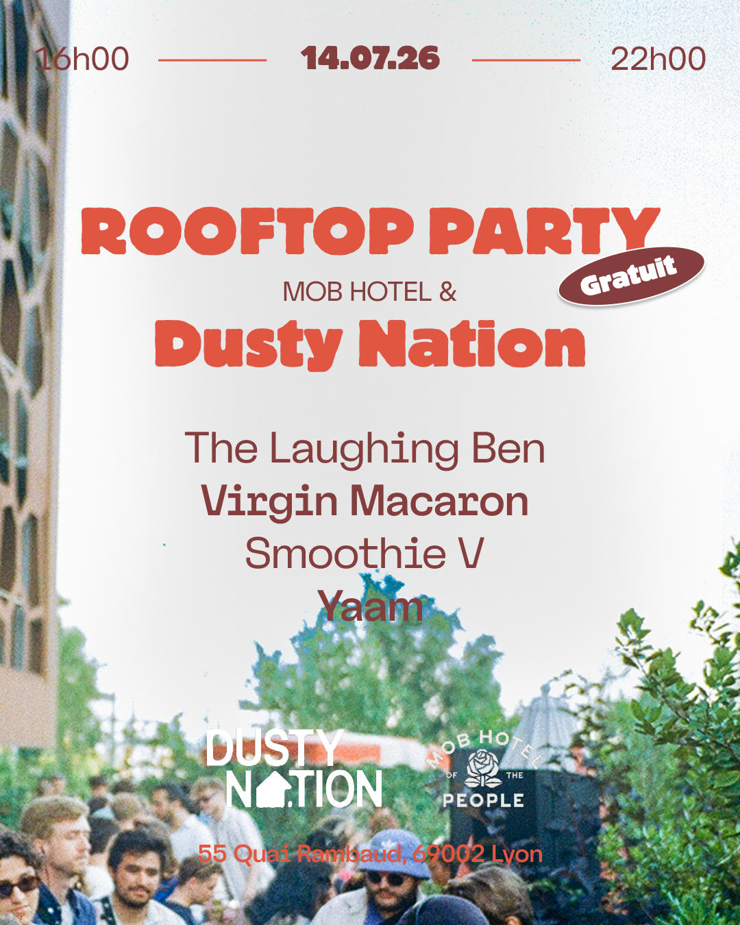 Rooftop Party : Dusty Nation
