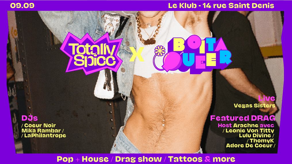 Totally Spice Édition Solidaire - Boitaqueer