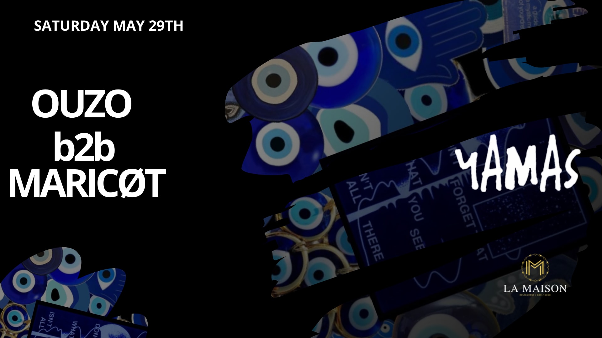 Ouzo B2b Maricot For Yamas At La Maison