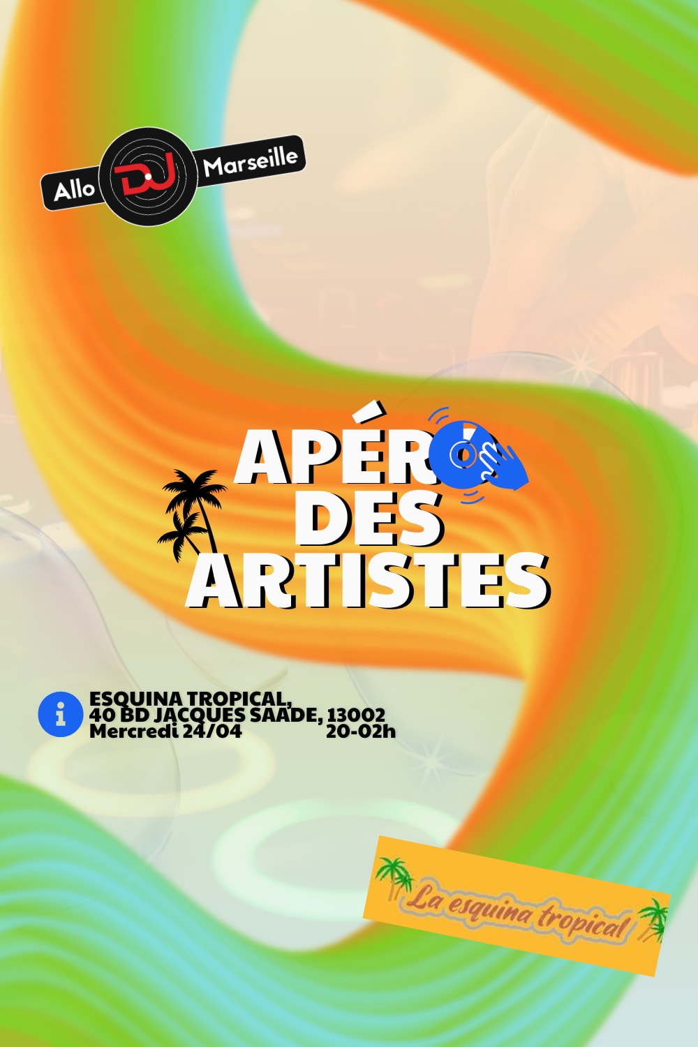 Apéro Des Artistes - Esquina Tropical