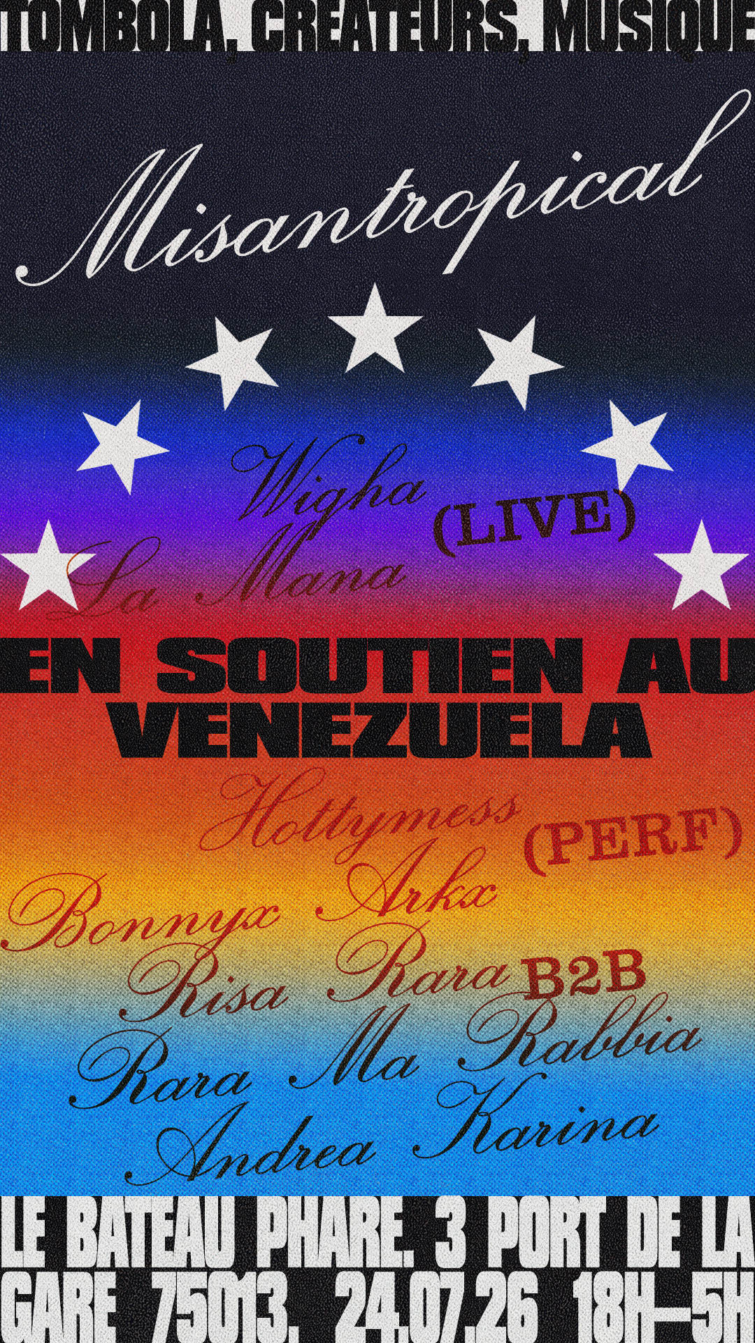 Misantropical : En Soutien Au Venezuela