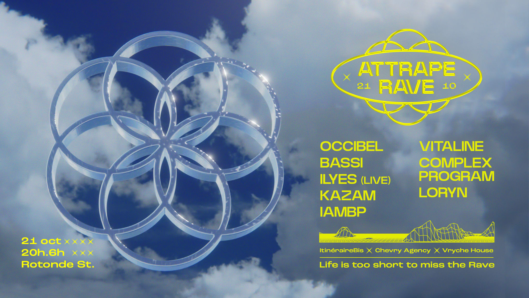 Attrape Rave : Itinérairebis - Chevry Agency - Vryche House
