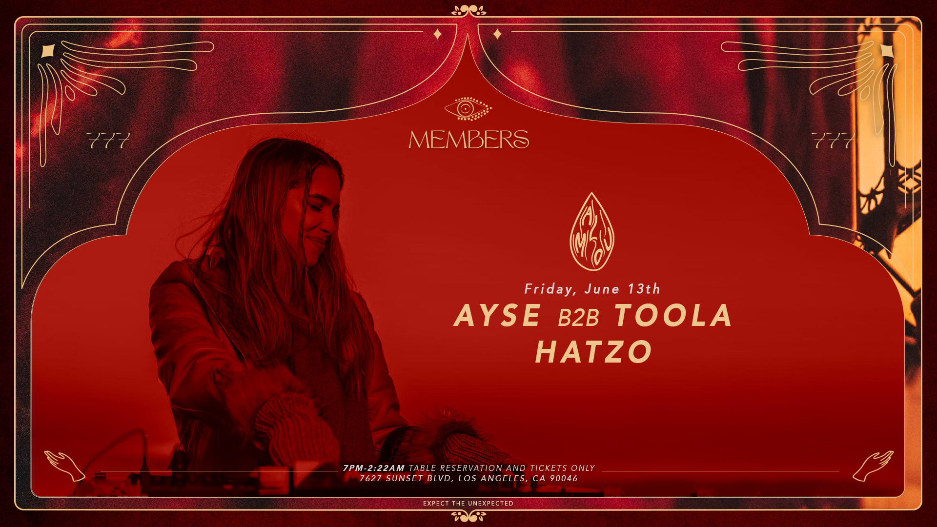 Members & Amlou Present Ayse, Toola, Hatzo & Biörck