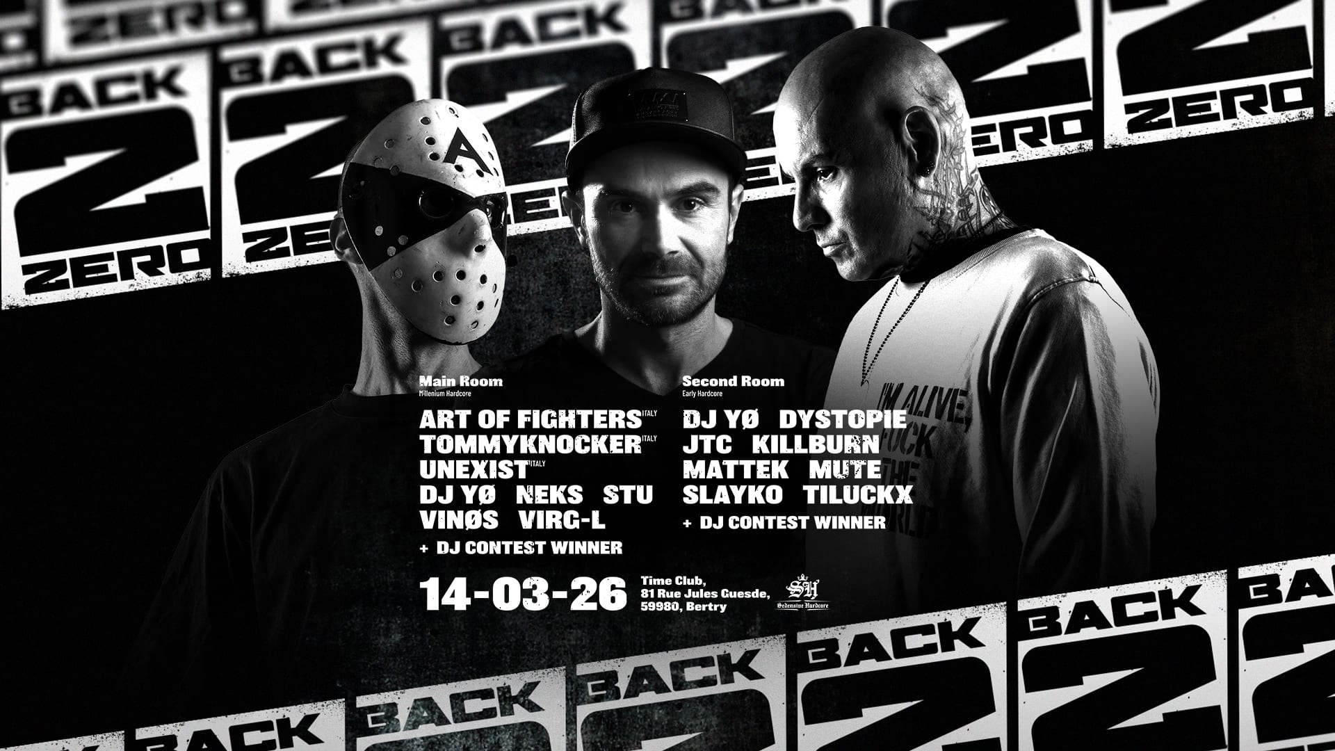 Sedensive Hardcore Presents : Back 2 Zero