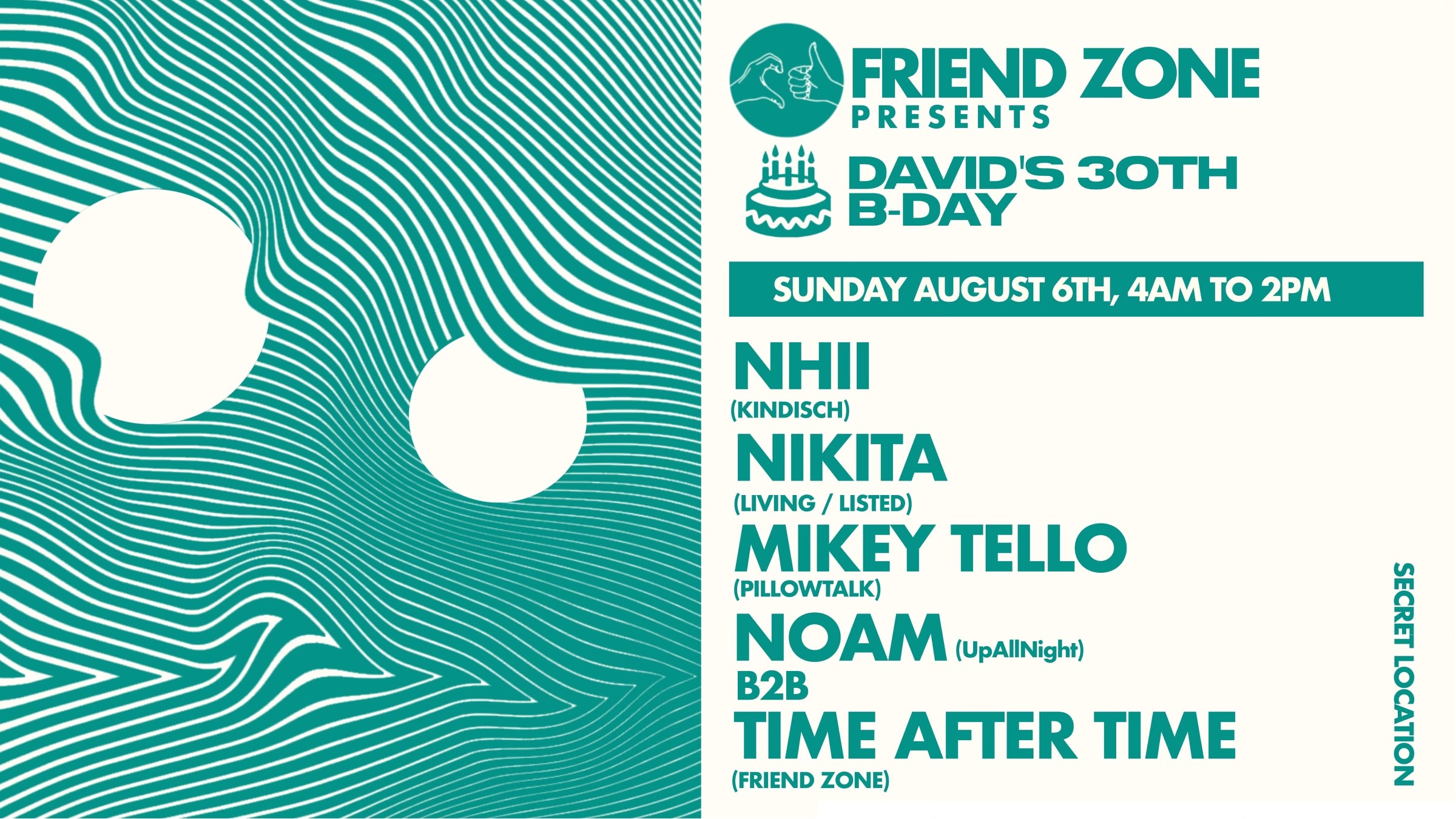 Friend Zone Present’S David’S 30th Bday Celebration