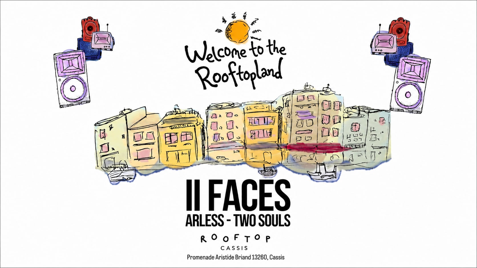 II Faces - 14.08.26 - Rooftop Cassis X Effet Mer