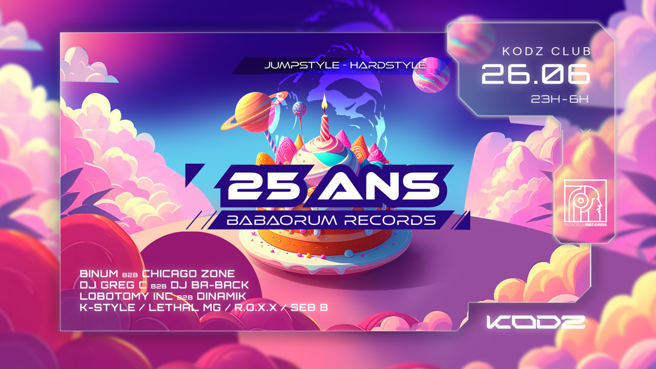 Kodz X Babaorum Records Anniversaire 25 Ans