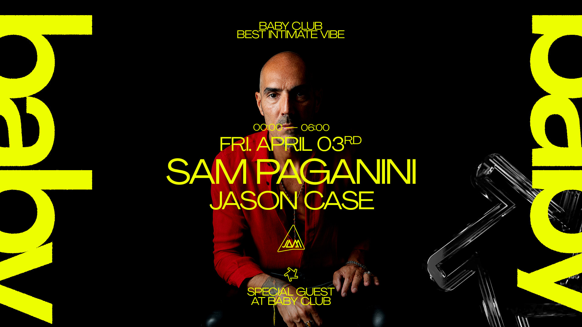 Sam Paganini At Baby Club Marseille