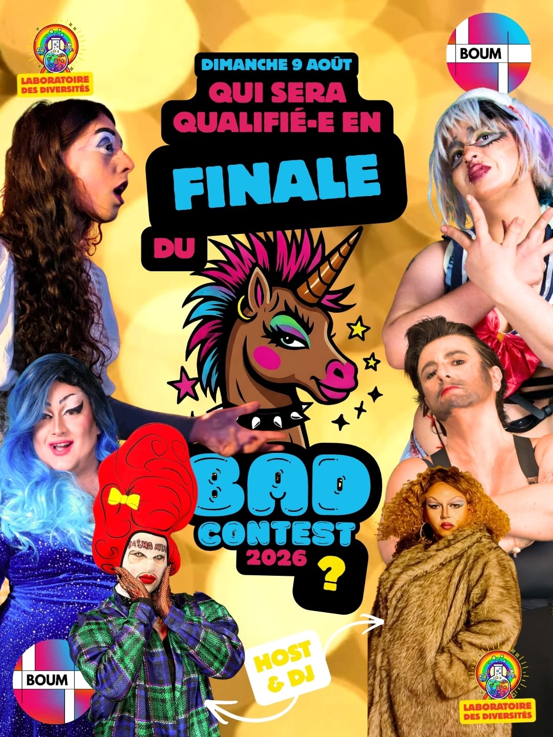 Boum Academy Drag Contest 2026 - Bad Contest-Tiers …