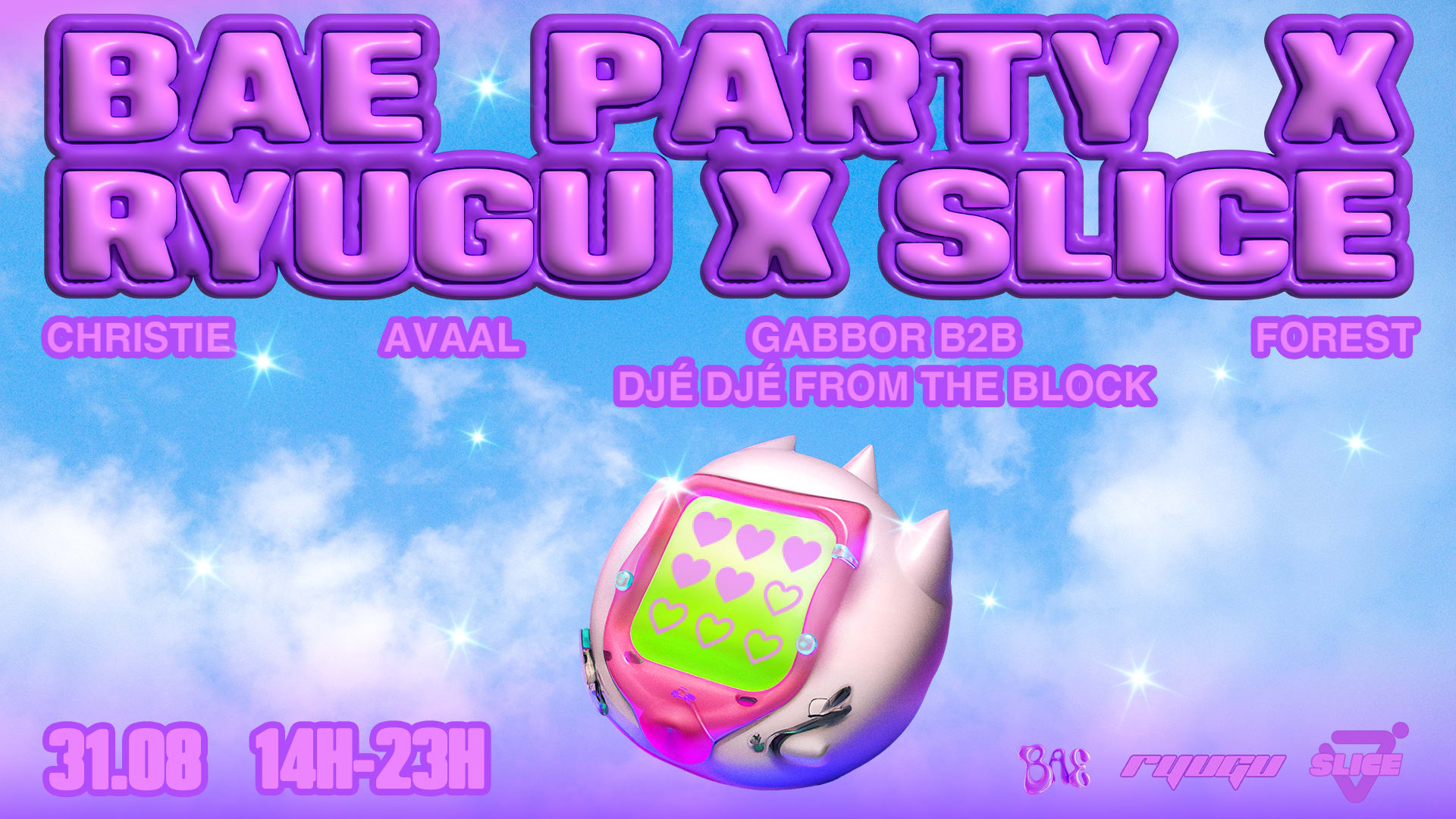 Slice Open Air X Bae X Ryugu : Forest, Christie & More