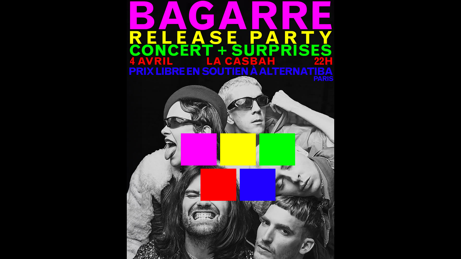 Rock La Casbah : Bagarre! Release Party