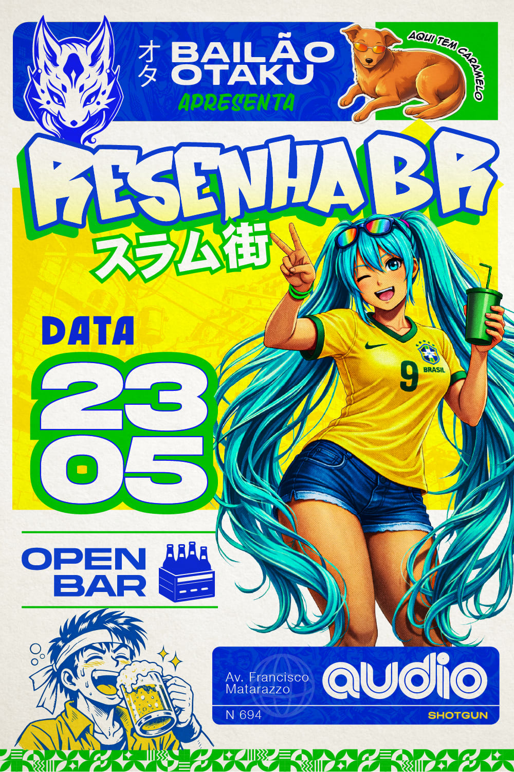 Bailão Otaku - 13 Edição - Resenha Br - Open Bar