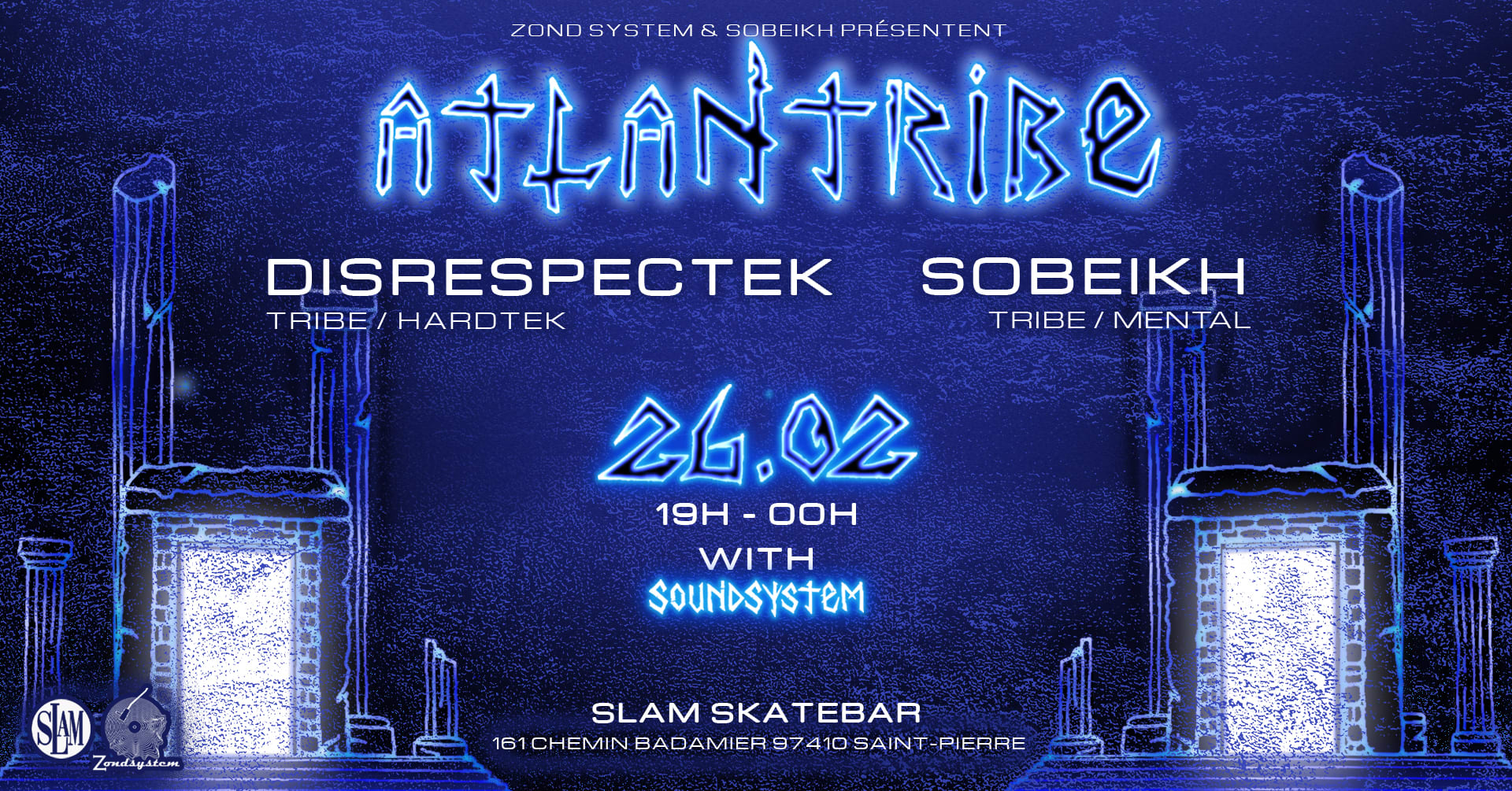Atlantribe - Tribe Tekno - Disrespectek / Sobeikh