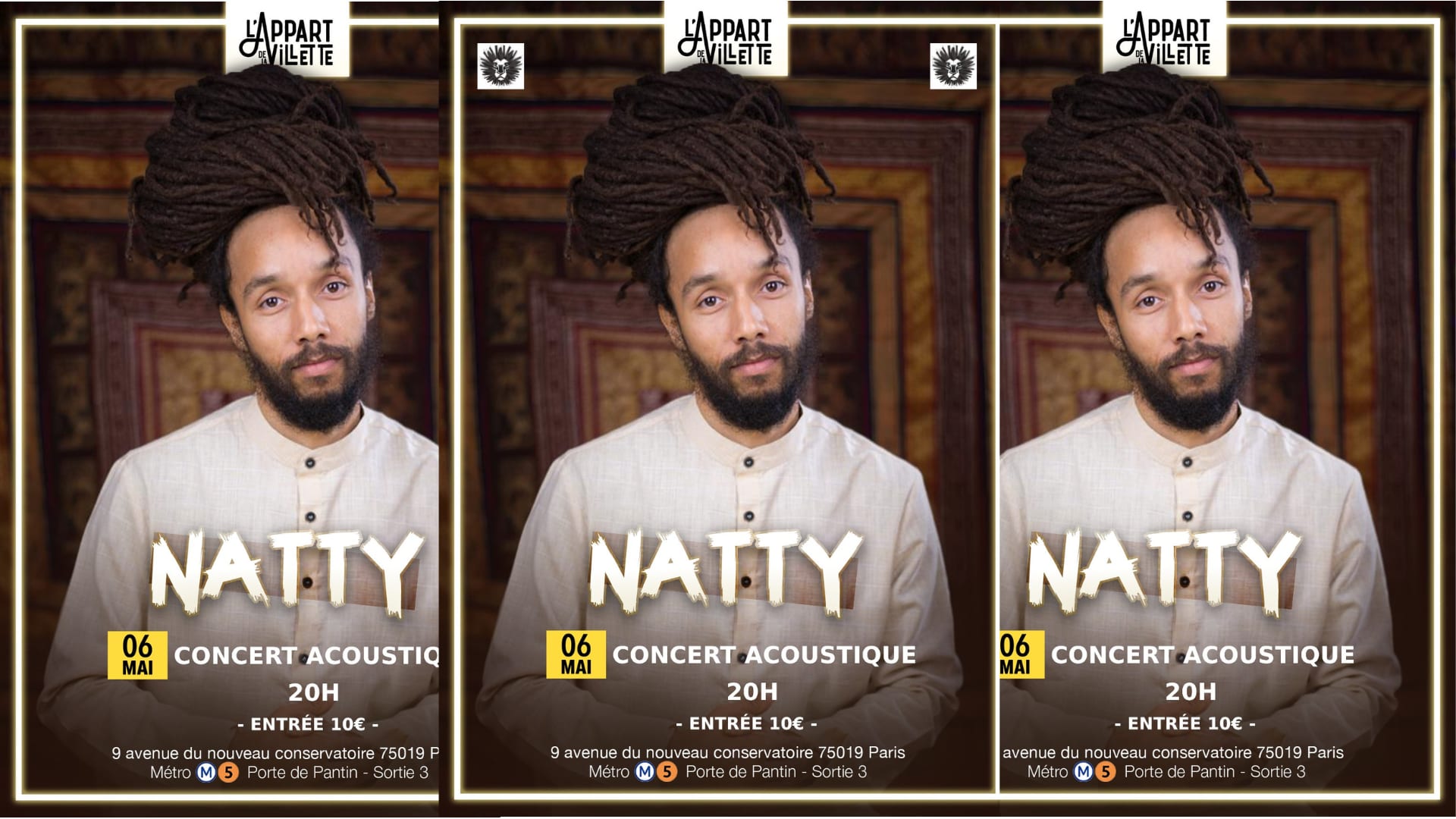 Appart Acoustique Session : Natty