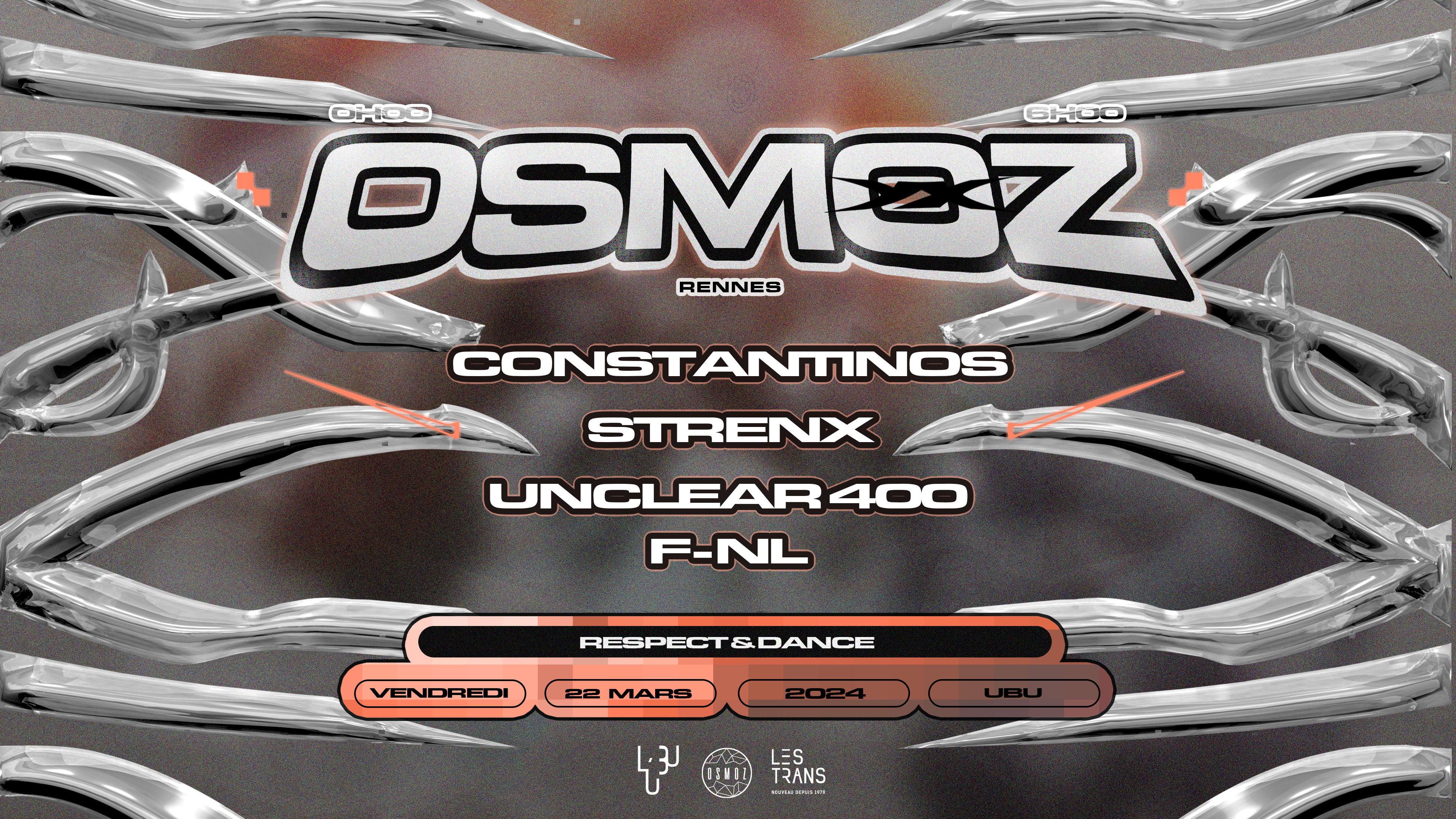 Osmoz W/ Constantinos - Strenx | Ubu Rennes