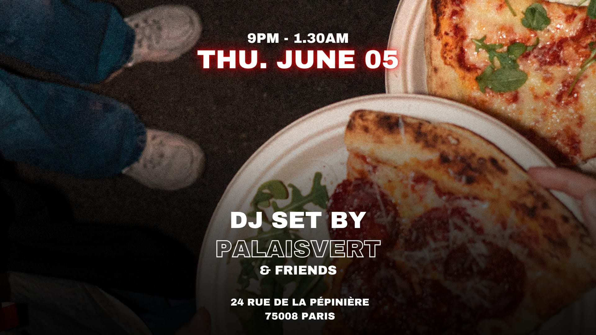 Palaisvert & Friends X Slice Pizza Club