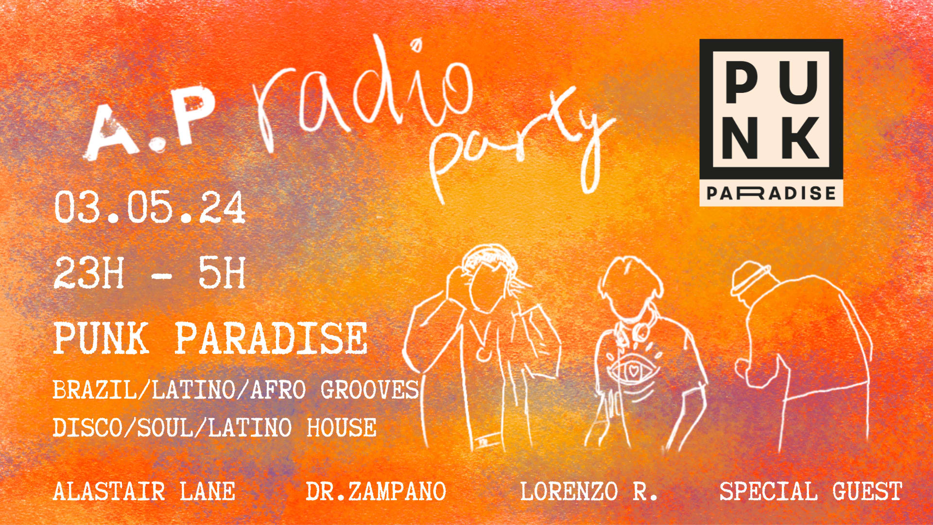Atelier Pièces Radio Party Au Punk Paradise !