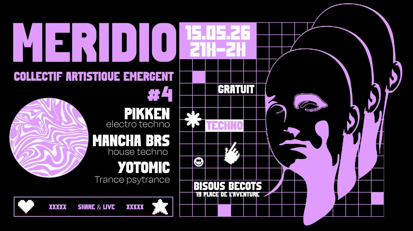 Club Electro-Techno /Pikken, Mancha Brs, Yotomic/ Meridio#4