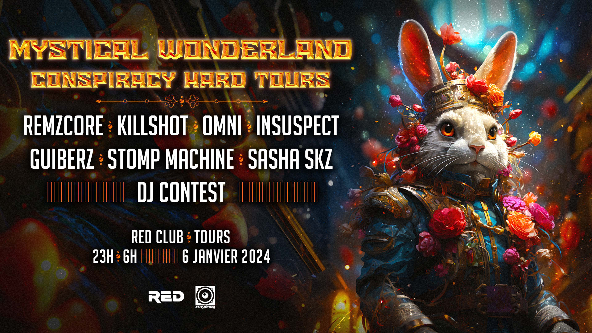 Conspiracy Hard Tours - Mystical Wonderland