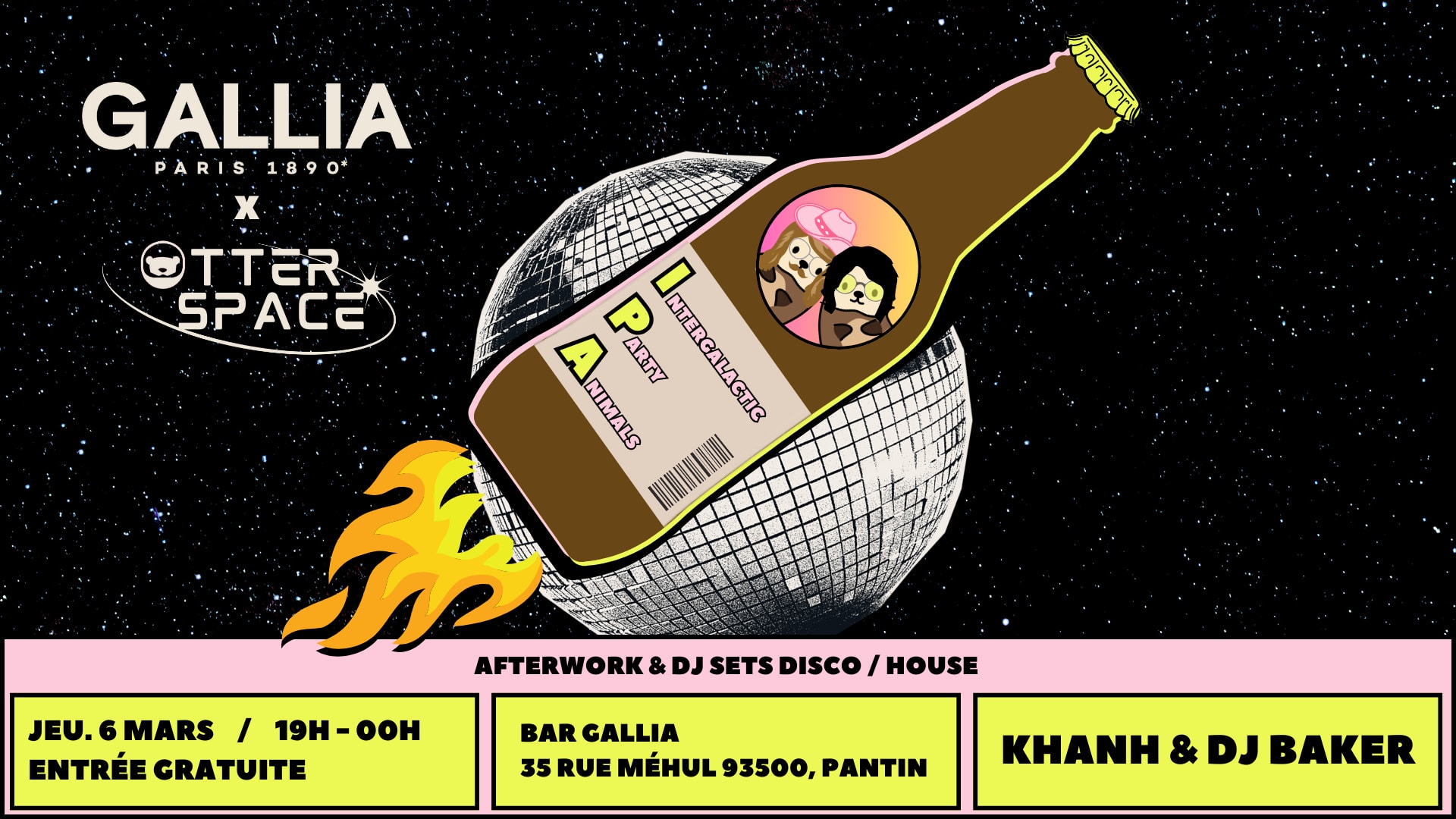 Otter Space X Gallia Bar