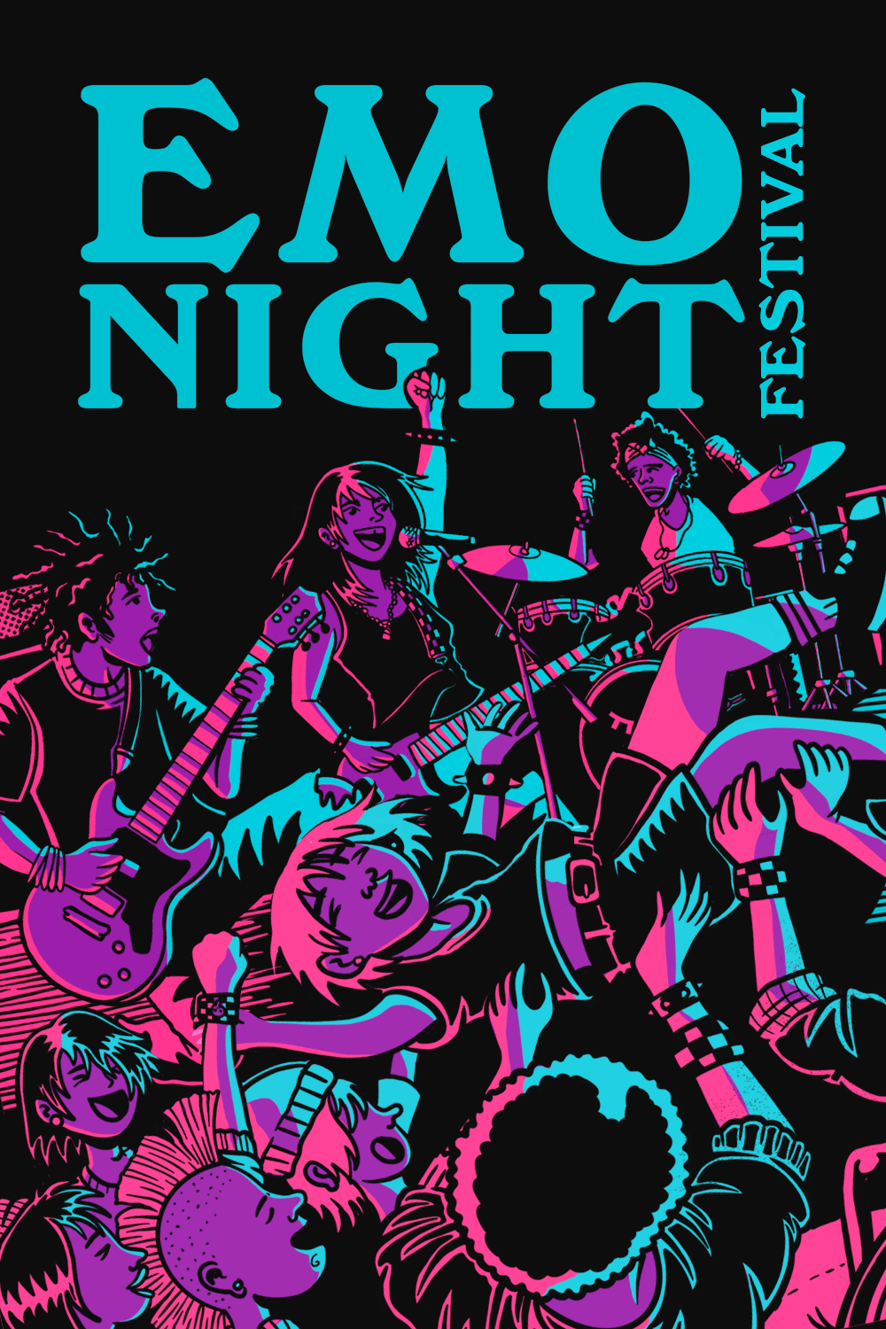 Emo Night Festival Com Hateen