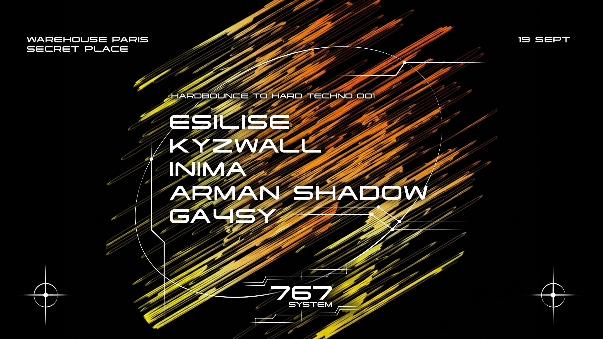 767 System: After Techno Parade W/ Esilise, Kyzwall, Inima..