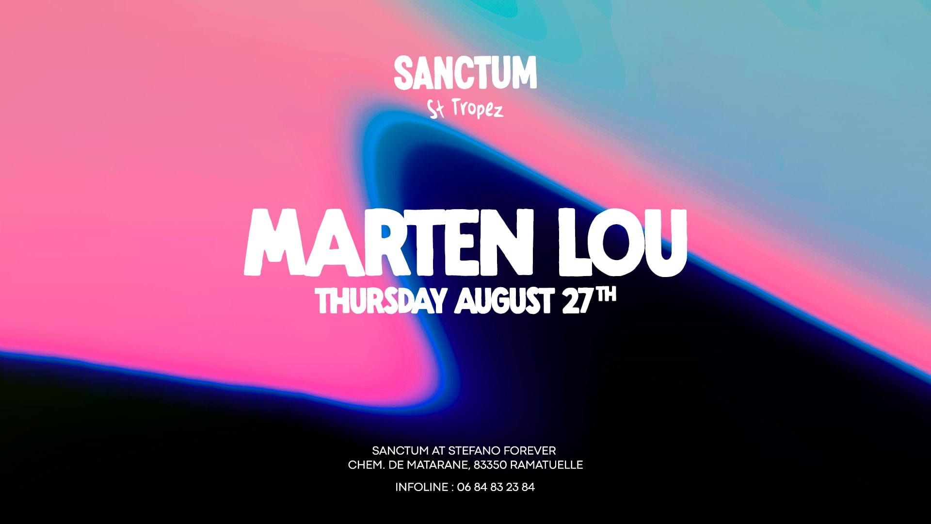 Marten Lou At Sanctum St-Tropez Closing Weekend