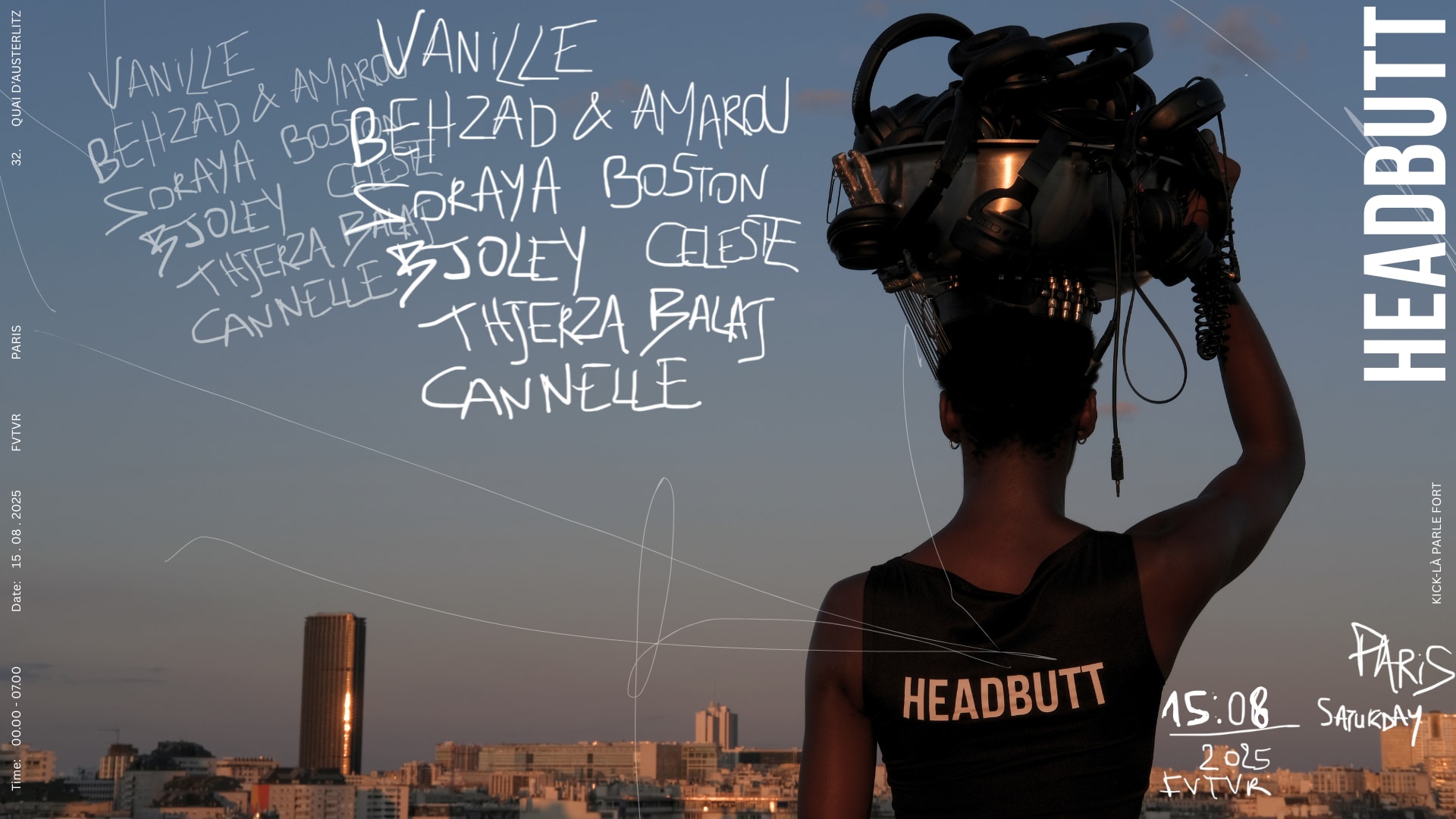 Headbutt: Vanille, Soraya, Cannelle [Live] Behzad B2b Amarou