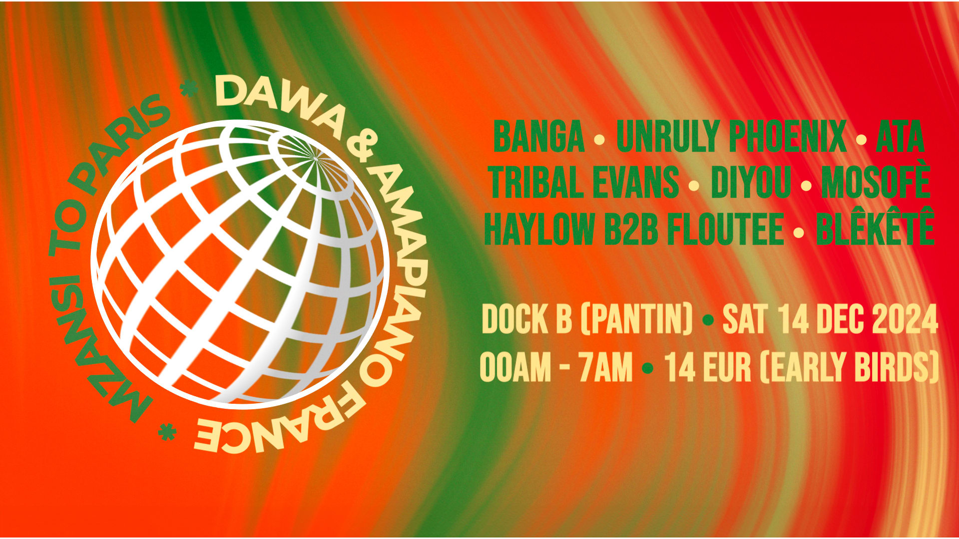 Dawa X Amapiano France: Mzansi To Paris