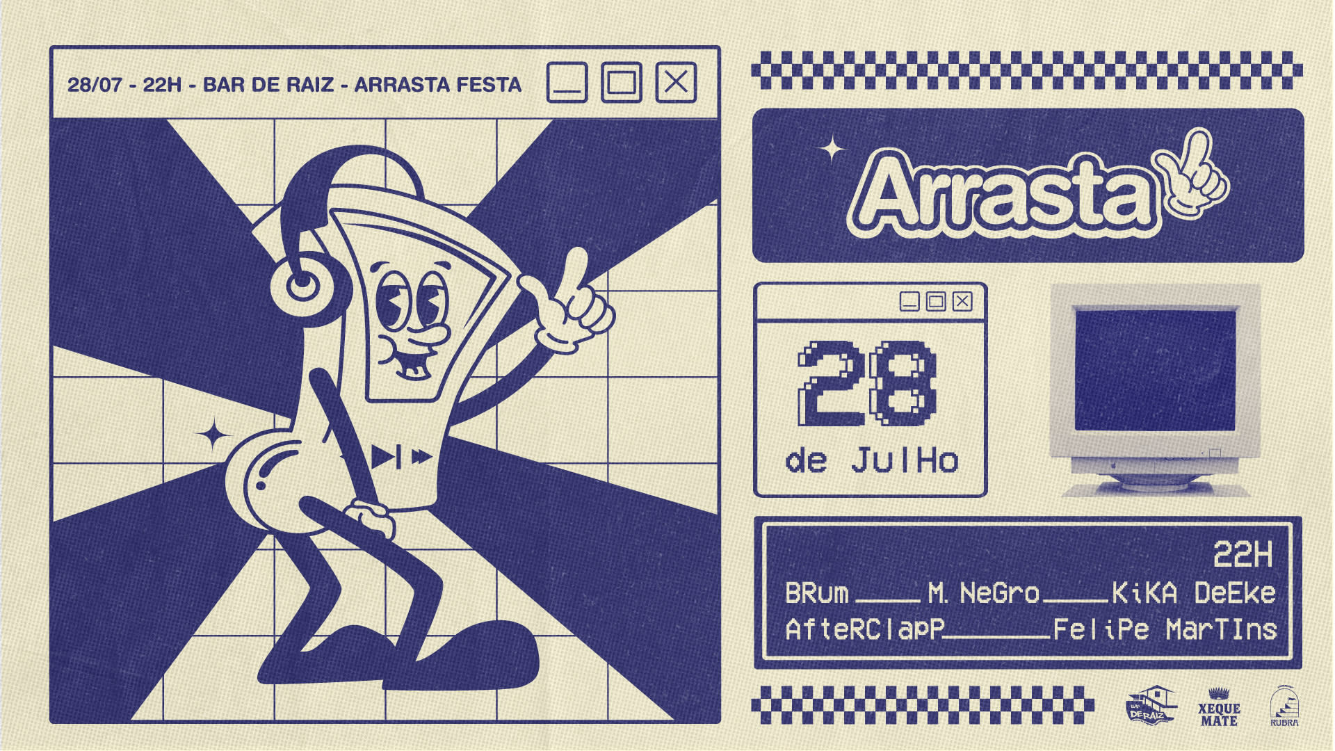 Arrasta ~ Brum | Mnegro | Kika Deeke