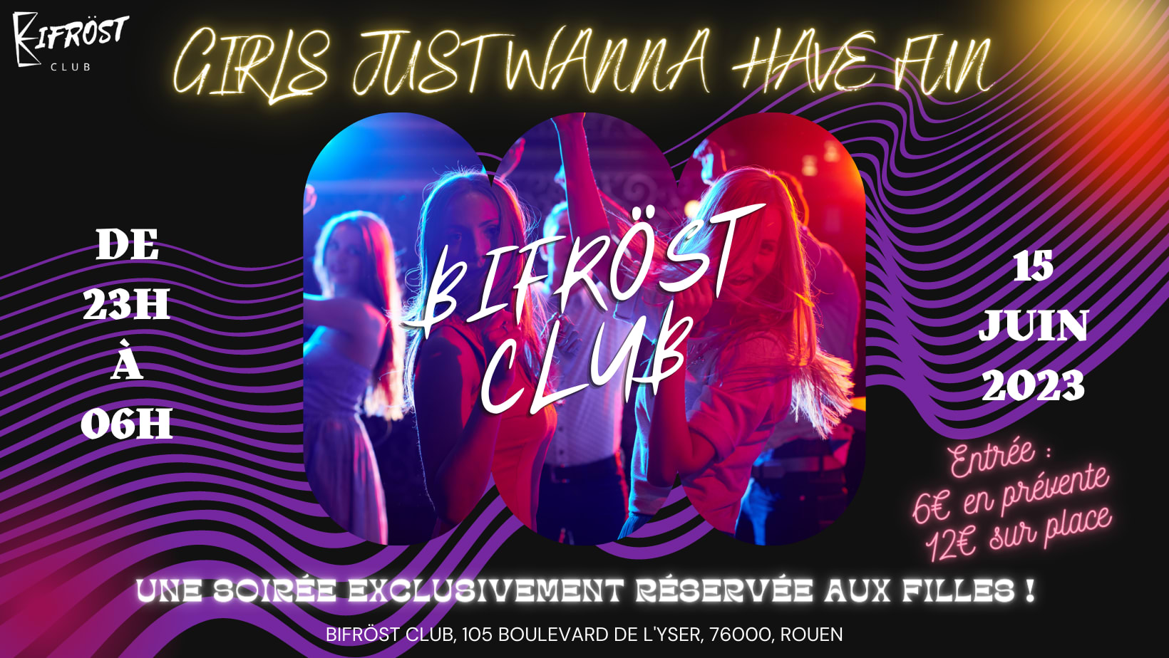 Girls Just Wanna Have Fun - Soirée Filles Uniquement