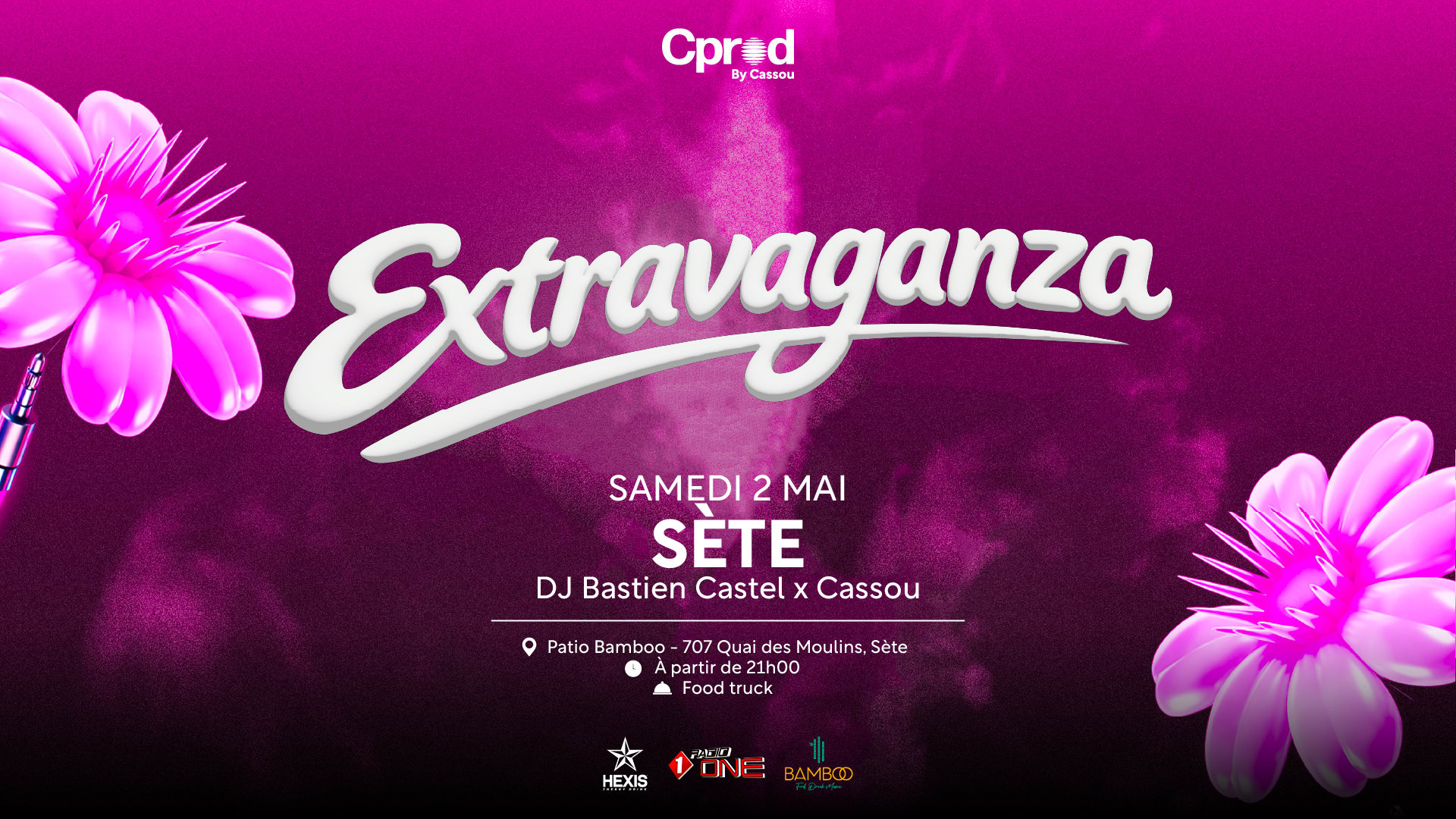Extravaganza By Cassou @ Bamboo Sète