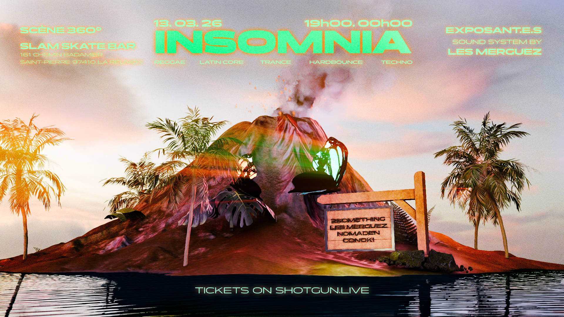 Insomnia X Slam #2 W/ 2something, Merguez, Nomaden & Conoki