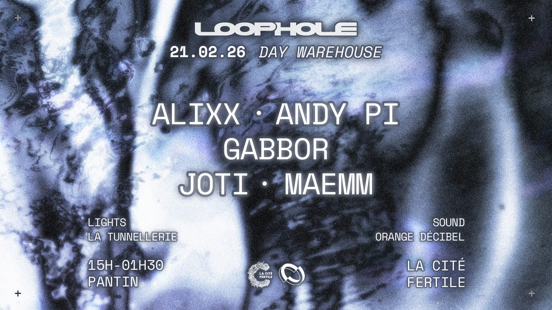 Loophole Day Party : Maemm, Gabbor, Andy Pi, Alixx, Joti