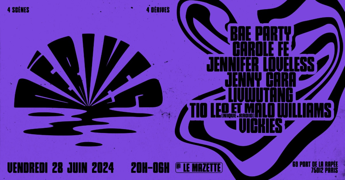 Dérives W/ Jennifer Loveless, Livwutang, Jenny Cara & More