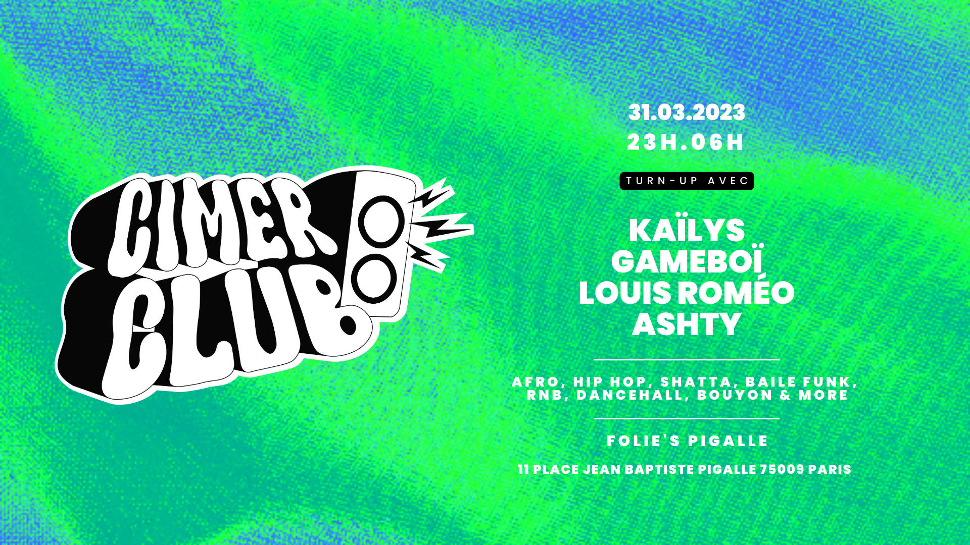 Cimer Club 31 Mars