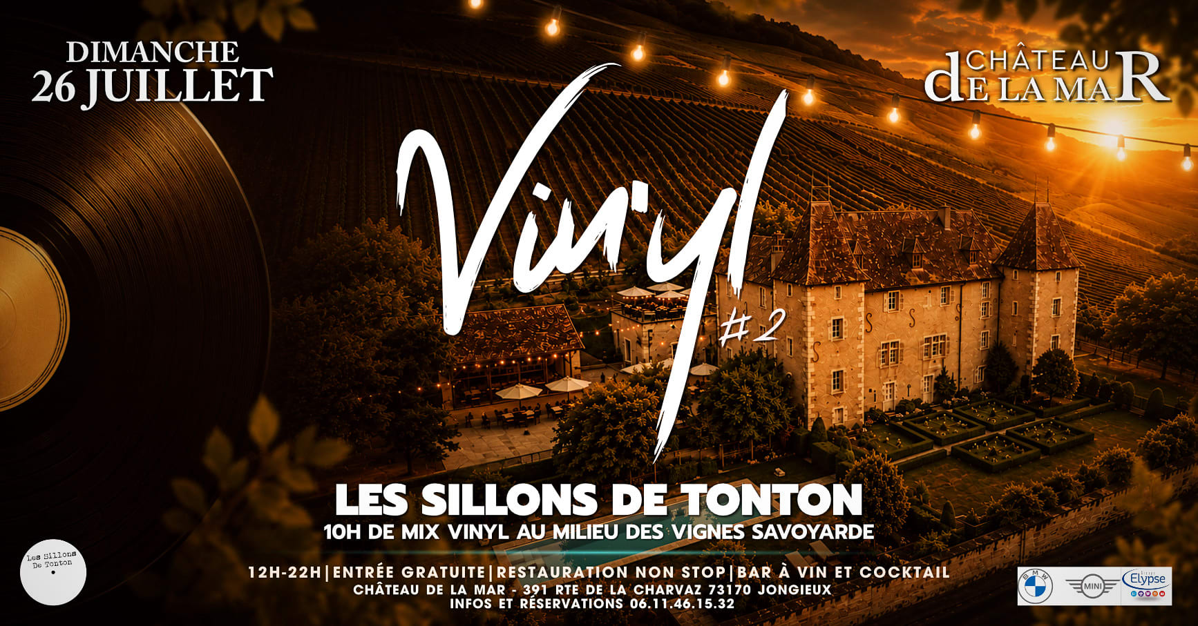 Vin'yl#2 @ Château De La Mar